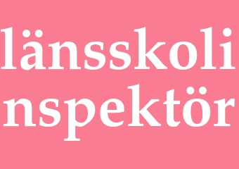 Synonym länsskolinspektör