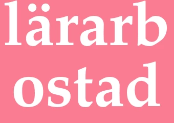 Synonym lärarbostad