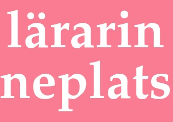 Synonym lärarinneplats
