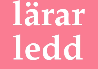 Synonym lärarledd