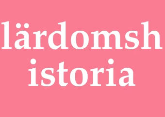 Synonym lärdomshistoria