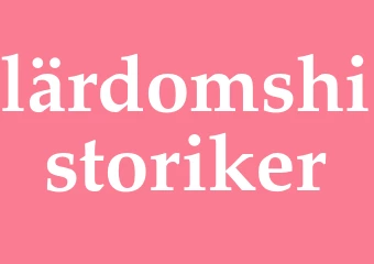 Synonym lärdomshistoriker