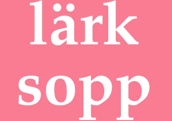 Synonym lärksopp