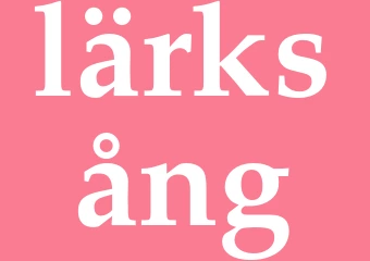 Synonym lärksång