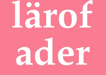 Synonym lärofader