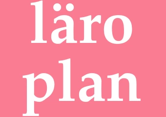 Synonym läroplan