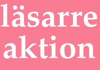 Synonym läsarreaktion