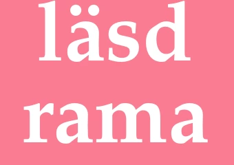 Synonym läsdrama
