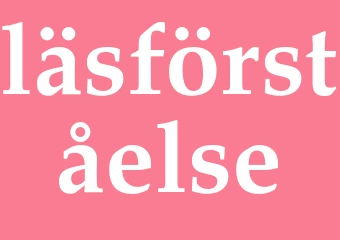 Synonym läsförståelse