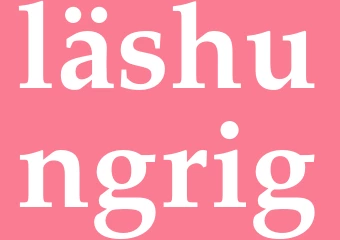 Synonym läshungrig