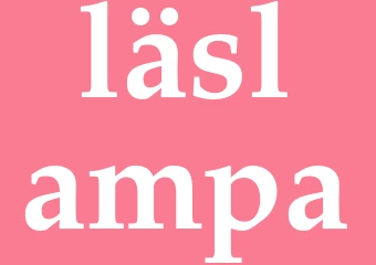 Synonym läslampa