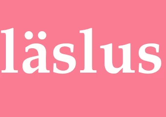 Synonym läslus