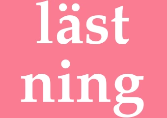 Synonym lästning
