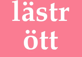 Synonym lästrött