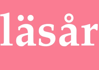 Synonym läsår