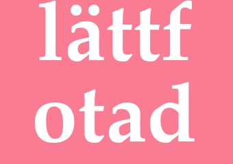 Synonym lättfotad