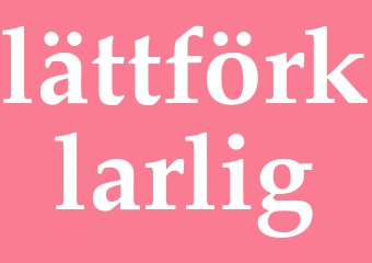 Synonym lättförklarlig