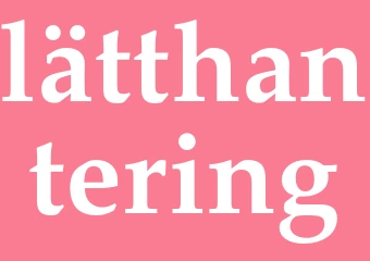 Synonym lätthantering