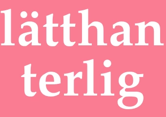 Synonym lätthanterlig