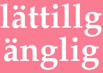 Synonym lättillgänglig