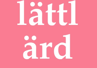 Synonym lättlärd