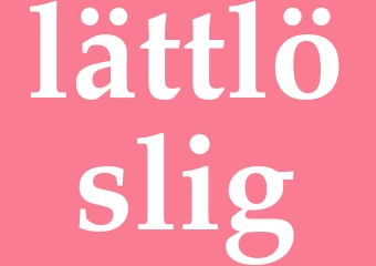Synonym lättlöslig