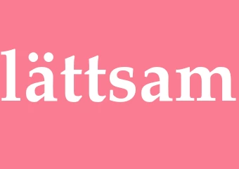Synonym lättsam