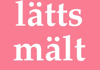 Synonym lättsmält