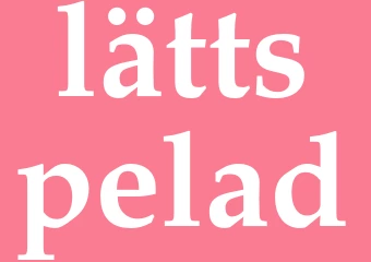 Synonym lättspelad