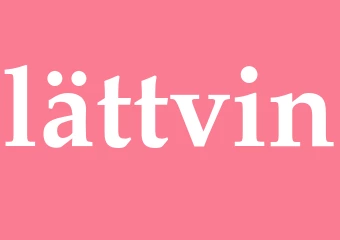 Synonym lättvin