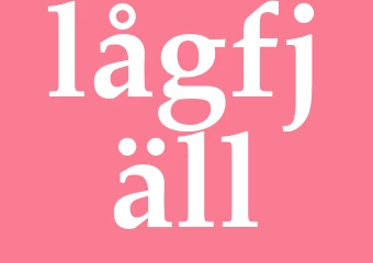 Synonym lågfjäll