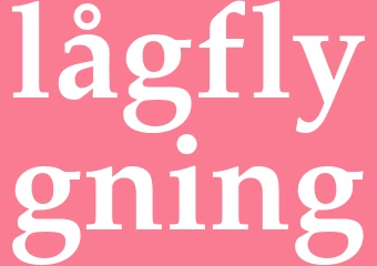 Synonym lågflygning