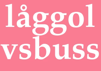 Synonym låggolvsbuss