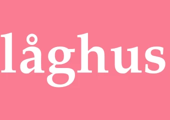 Synonym låghus
