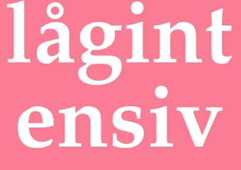 Synonym lågintensiv