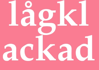 Synonym lågklackad
