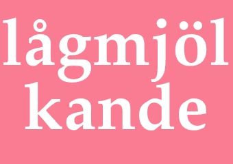 Synonym lågmjölkande