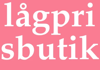 Synonym lågprisbutik