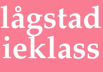 Synonym lågstadieklass