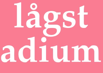 Synonym lågstadium