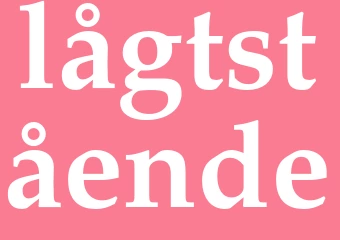 Synonym lågtstående