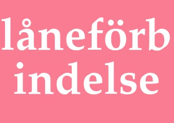 Synonym låneförbindelse