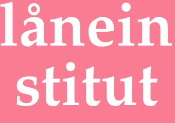 Synonym låneinstitut