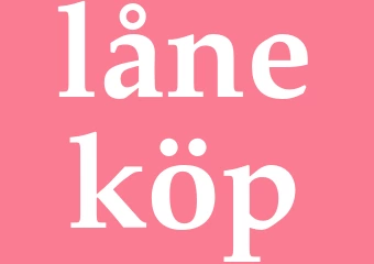 Synonym låneköp