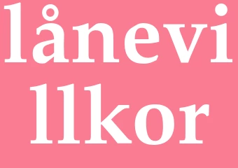 Synonym lånevillkor