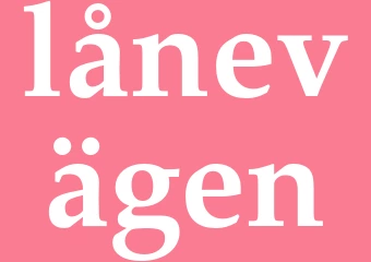 Synonym lånevägen