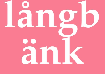 Synonym långbänk