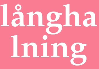 Synonym långhalning