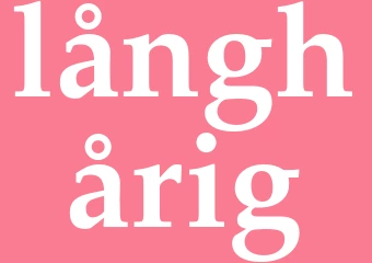 Synonym långhårig