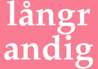 Synonym långrandig